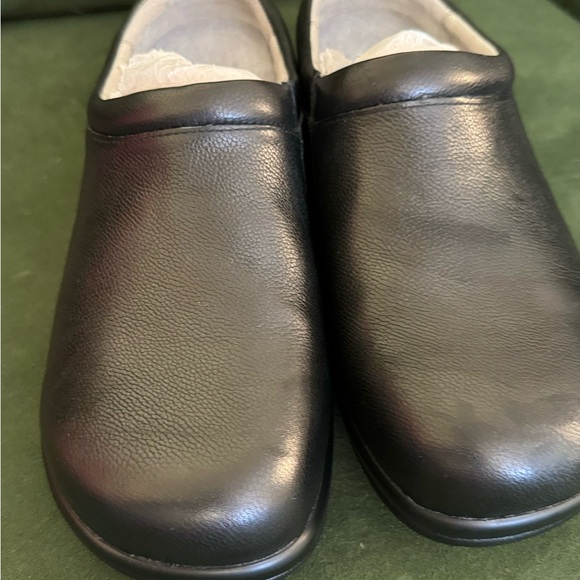 NEW ALEGRIA women's keli professional shoes - medium width in black nappa leathe - Picture 2 of 7